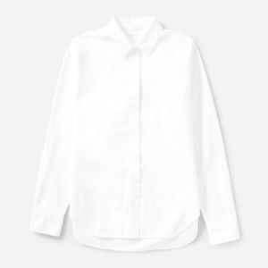 White button down